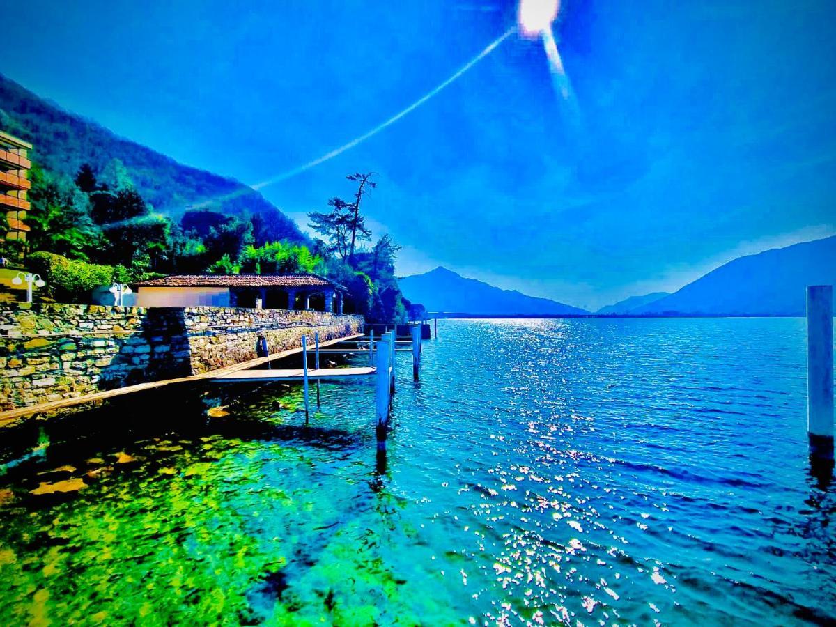 Lake Apartment 4 Bissone Exterior foto